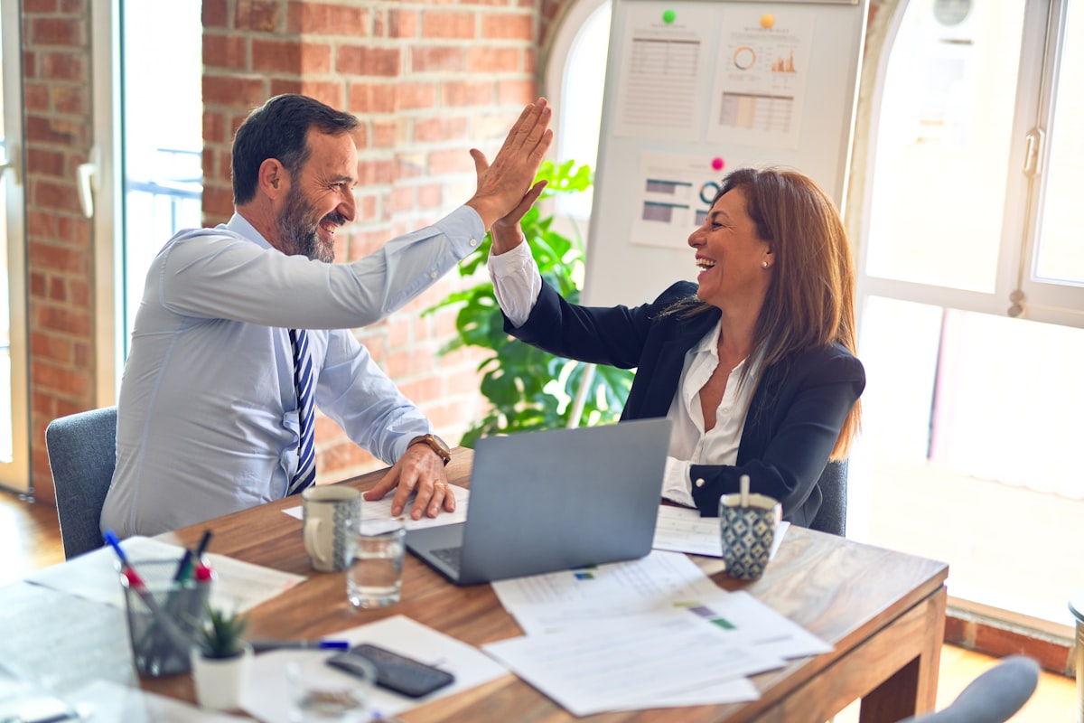 Bluechip Technologies team collaborating