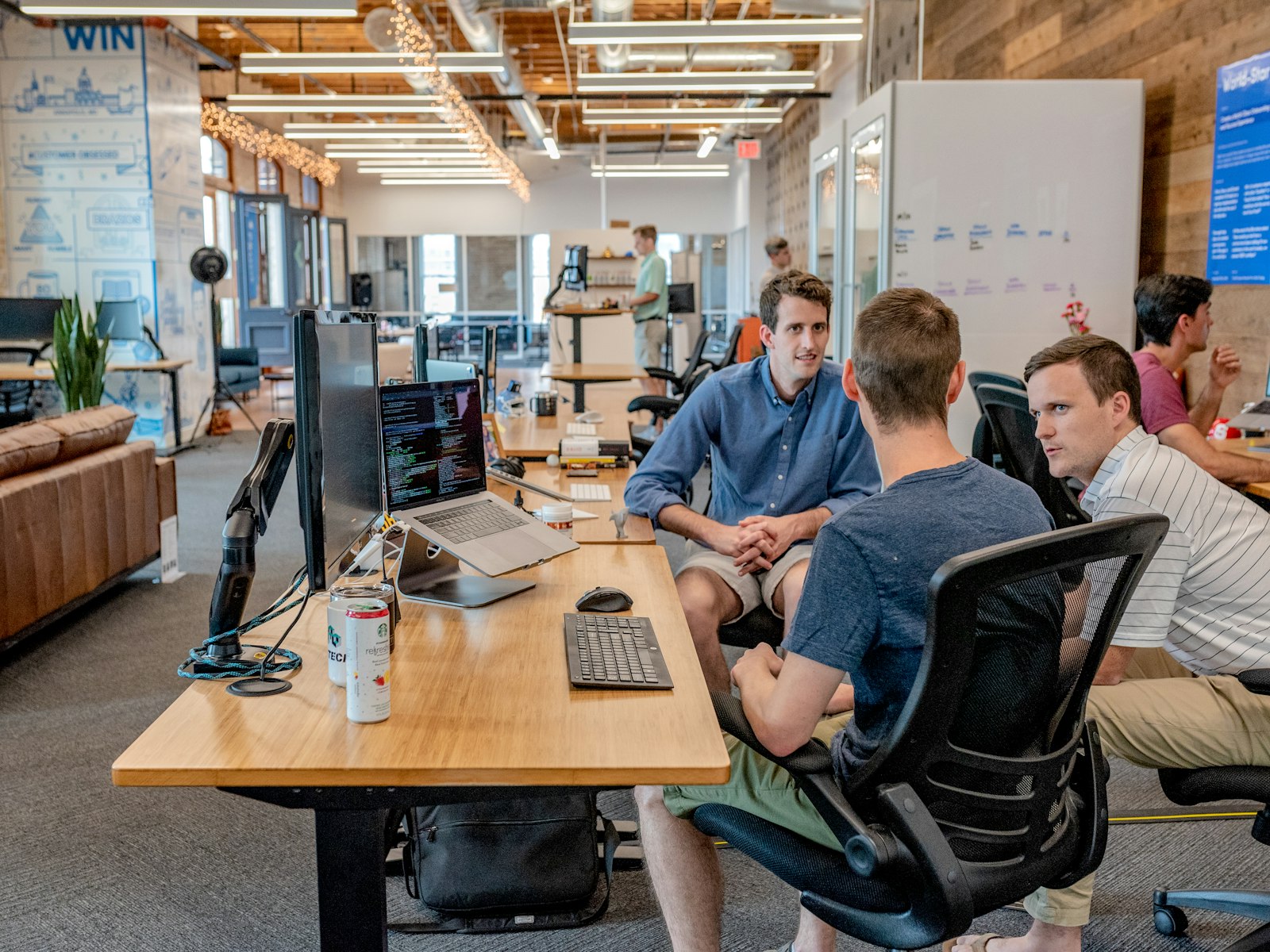 Bluechip staff supporting a client's day-to-day IT operations